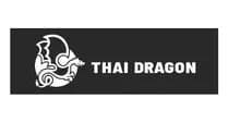Thai dragon brand logo