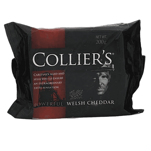 Collier's Powerful Welsh Cheddar Cheese, 200 g