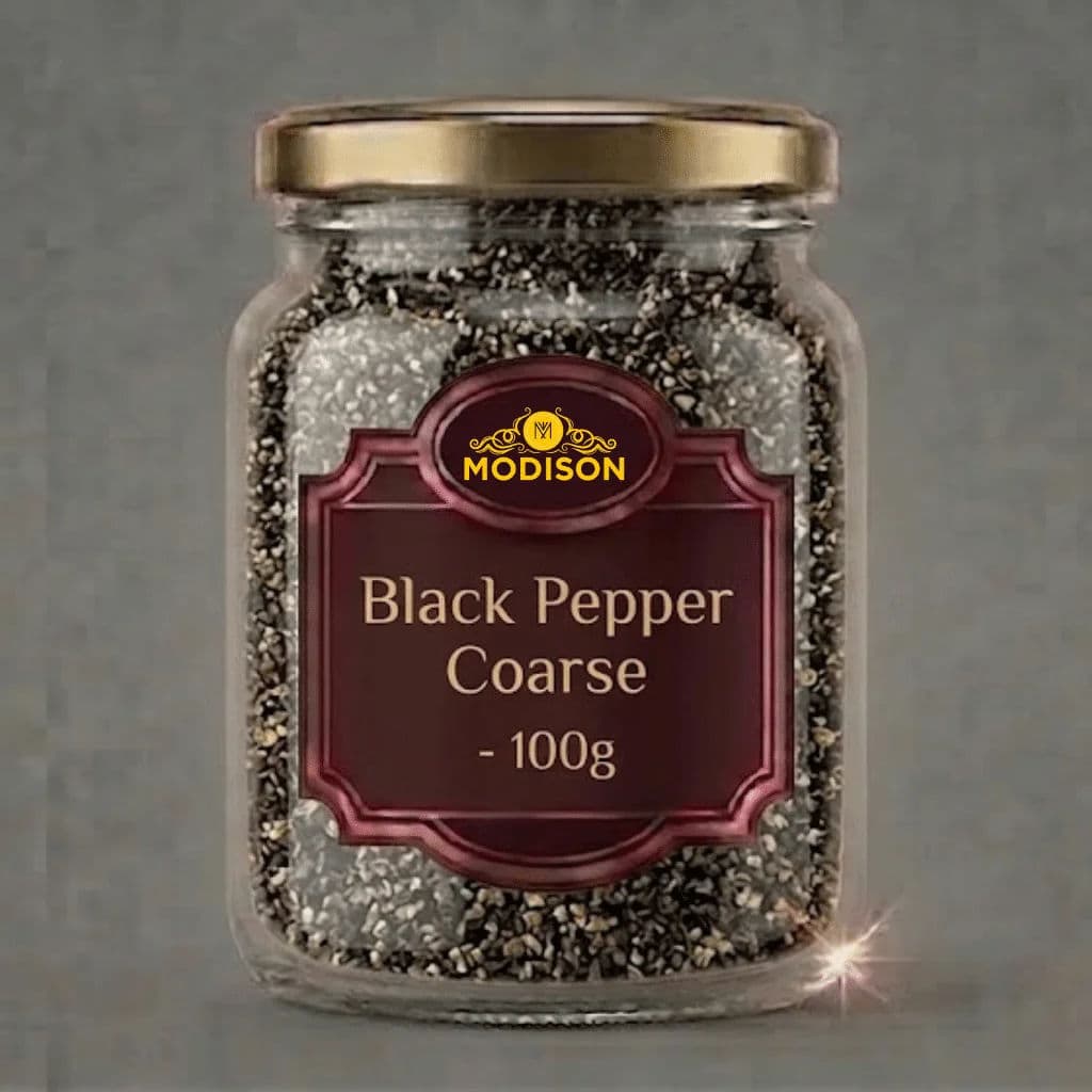 Modison Black Pepper Coarse - 100g