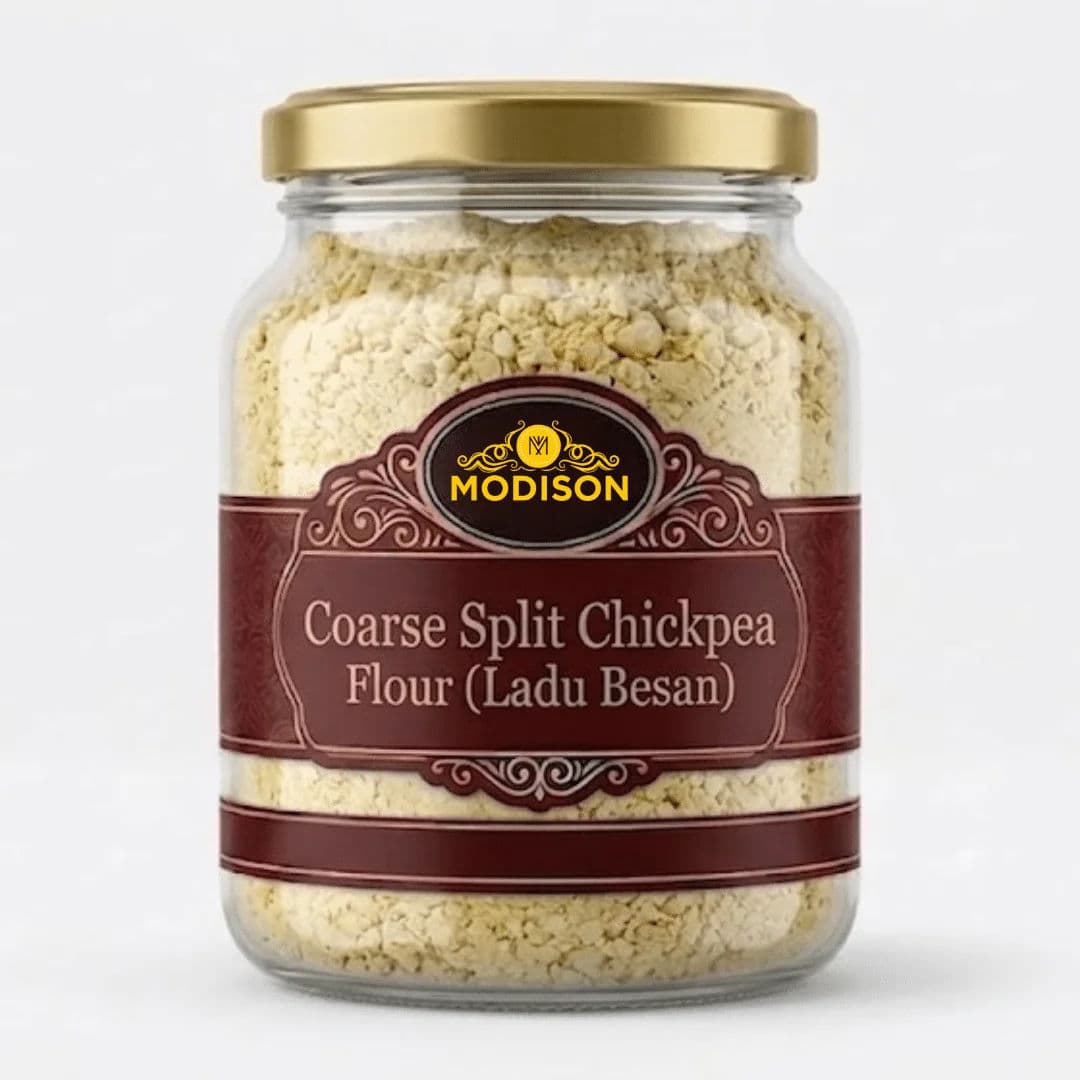 Modison Coarse Split Chickpea Flour (Ladu Besan)