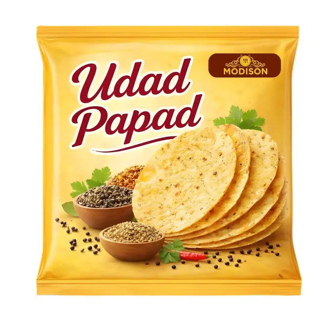 Modison Udad Papad – Authentic Crispy Papad UK