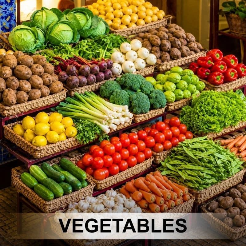 Vegetables category