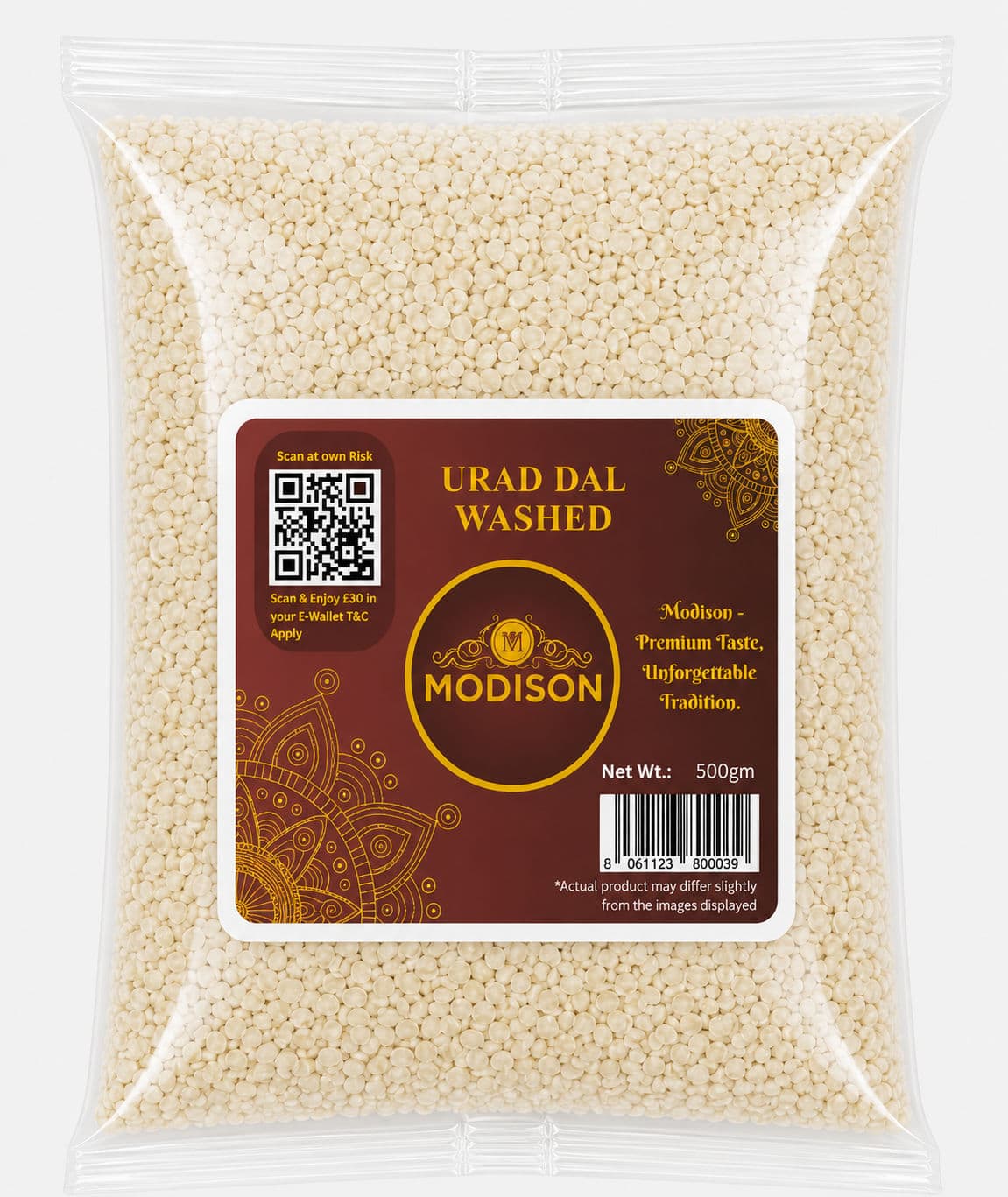MODISON URAD DAL WASHED thumbnail 1