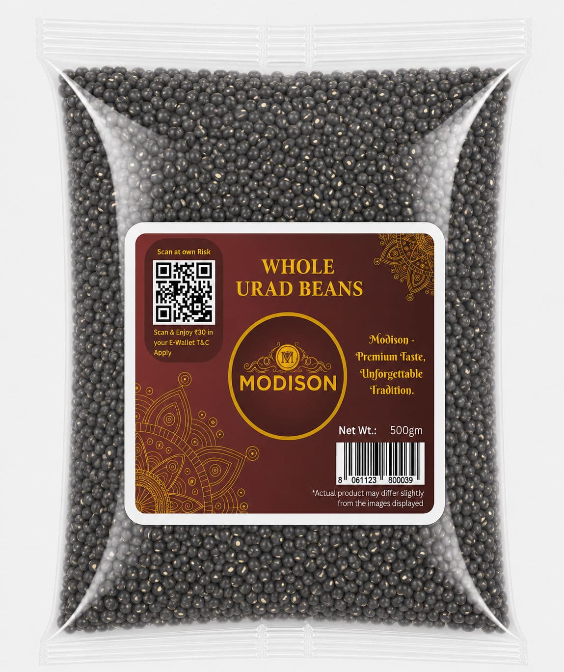 MODISON WHOLE URAD BEANS thumbnail 1