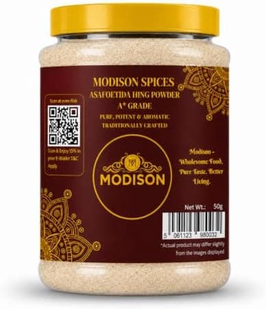 MODISON Asafoetida Hing Powder Indian Spices A Grade 50g thumbnail 1