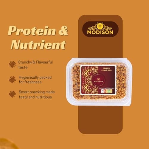 Modison Masala Chana Daal Crunchy Spicy 180gm thumbnail 4
