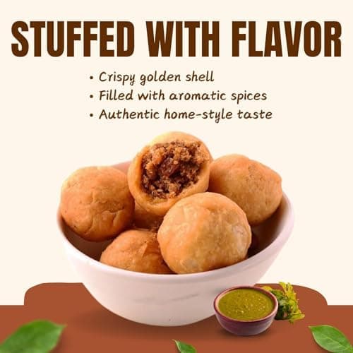 MODISON Dry Kachori Indian Snacks Crispy Spicy 180g thumbnail 3