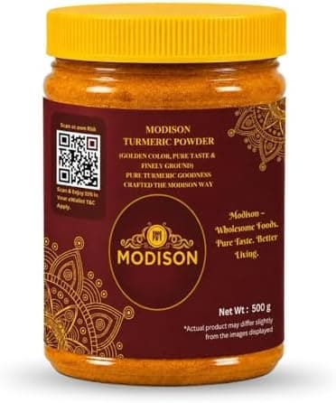 MODISON Turmeric Powder Indian Spices Pure Haldi Ground 500g thumbnail 1