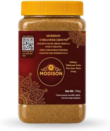 MODISON Coriander Ground Powder Indian Spices Pure Dhania 750g thumbnail 1