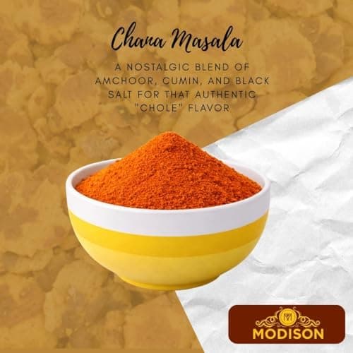 MODISON Chana Masala Powder Indian Spices Traditional 100g thumbnail 5