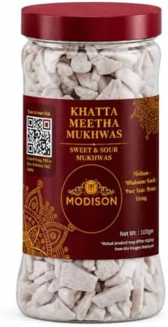 MODISON Khatta Meetha Indian Mouth Freshener Tangy 100g product image 1