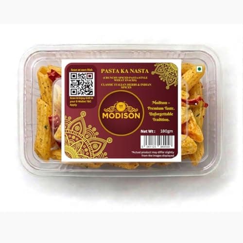 MODISON Pasta Ka Nasta Indian Snacks Italian Herbs 60g thumbnail 1