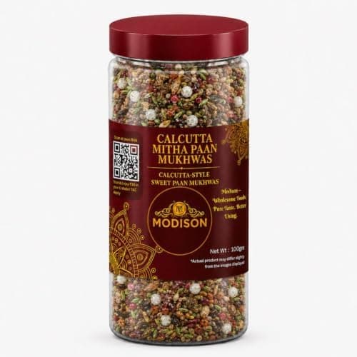 MODISON Calcutta Mitha Paan Indian Mouth Freshener 100g thumbnail 1