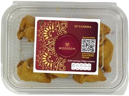 MODISON SP Samosa Indian Snacks Chatpata Spicy 180g thumbnail 1