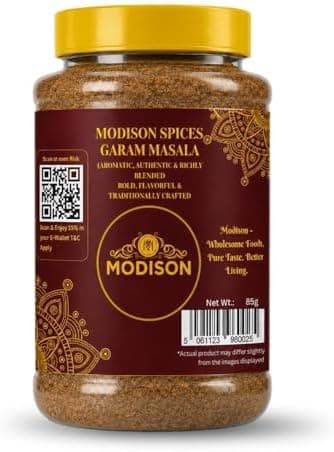 MODISON Garam Masala Powder Indian Spices Traditional 85g thumbnail 1