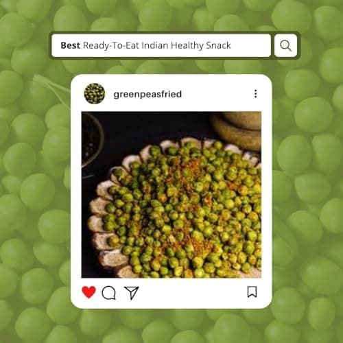 MODISON Spicy Fried Green Peas Healthy Snacks Crispy 900g thumbnail 4