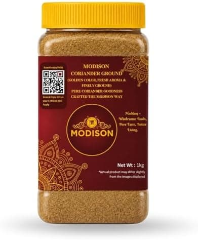 MODISON Coriander Ground Powder Indian Spices Pure Dhania 1KG thumbnail 1