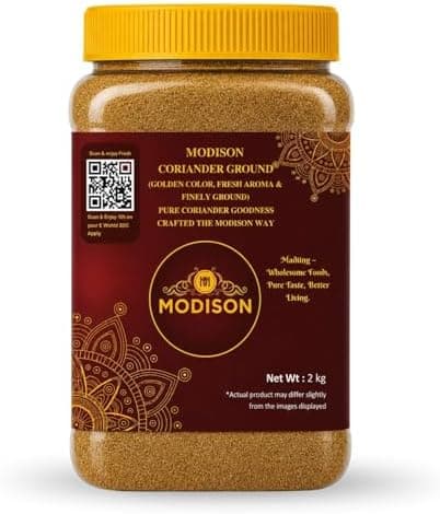 MODISON Coriander Ground Powder Indian Spices Pure Dhania 2KG thumbnail 1