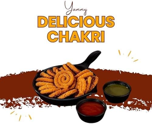 MODISON Butter Chakri Indian Snacks Crispy Gujarati 180g thumbnail 5