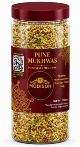 MODISON Pune Mukhwas Indian Mouth Freshener Fennel Coriander 100g thumbnail 1
