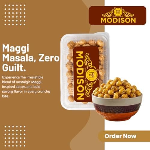 MODISON Roasted Makhana Healthy Snacks Masala Fox Nuts 80g thumbnail 7