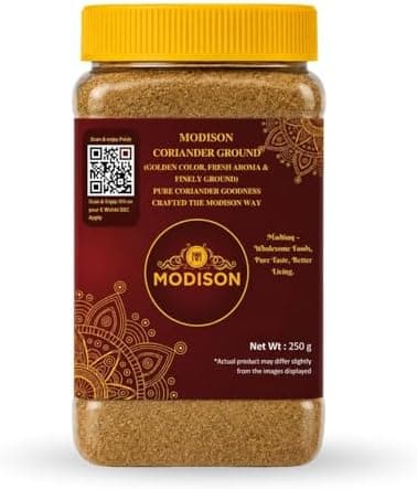 MODISON Coriander Ground Powder Indian Spices Pure Dhania 250g thumbnail 1