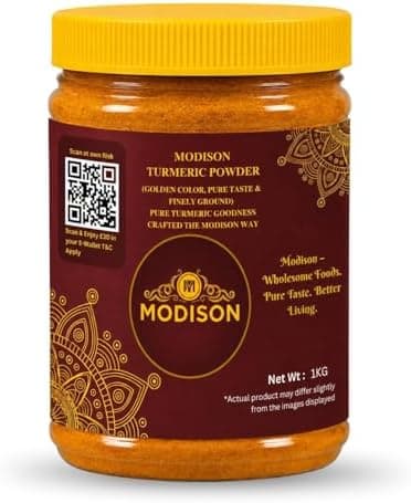 MODISON Turmeric Powder Indian Spices Pure Haldi 1kg thumbnail 1