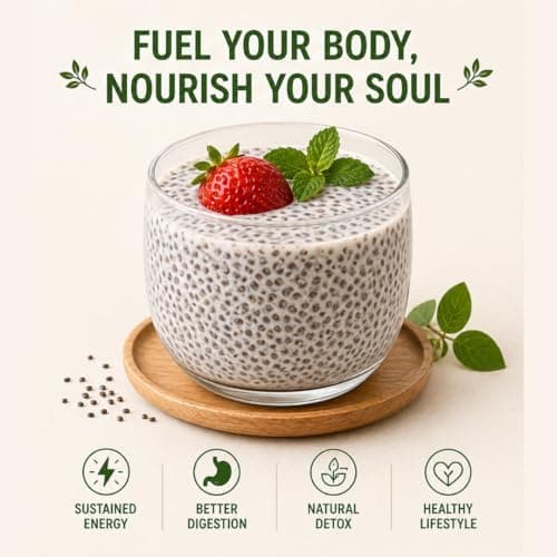 MODISON Chia Seeds Superfoods Natural Healthy Breakfasts 200g thumbnail 6