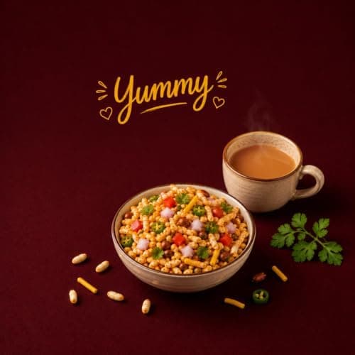 MODISON Rice Bhel Indian Namkeen Crispy Puffed Grain 180g thumbnail 5