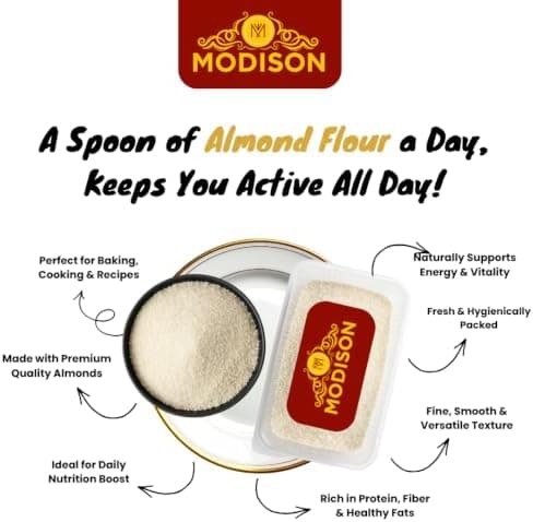MODISON Almond Flour Baking Essentials Blanched Keto Friendly 250g thumbnail 4