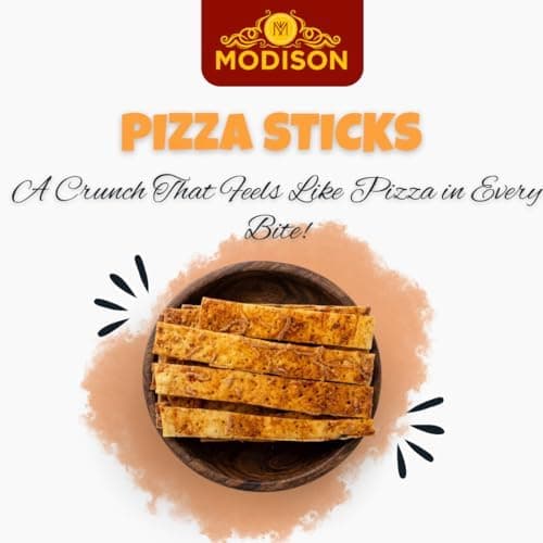 MODISON Pizza Sticks Indian Snacks Tomato Cheese 180g thumbnail 3