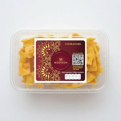 MODISON Chorafali Crispy & Authentic Gujarati Snack 180g thumbnail 1