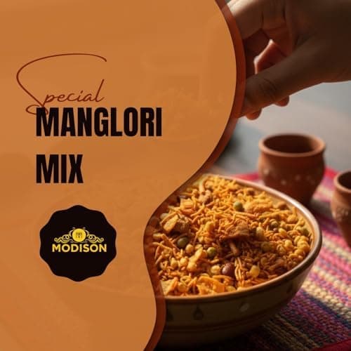 MODISON Manglori Mix Indian Snacks Spicy Crunchy 180g thumbnail 2