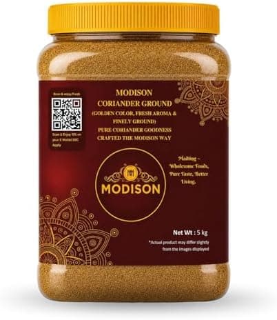 MODISON Coriander Ground Powder Indian Spices Pure Dhania 5KG thumbnail 1