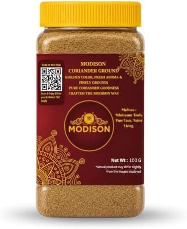 MODISON Coriander Powder Indian Spices Pure Dhania 100g thumbnail 1