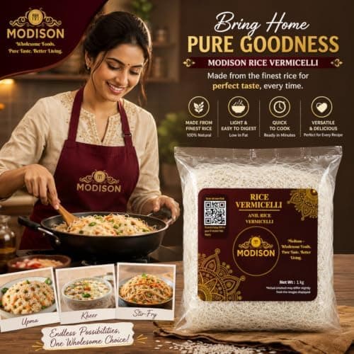 MODISON Rice Vermicelli Premium Rice Noodles Ready to Cook 1kg thumbnail 5