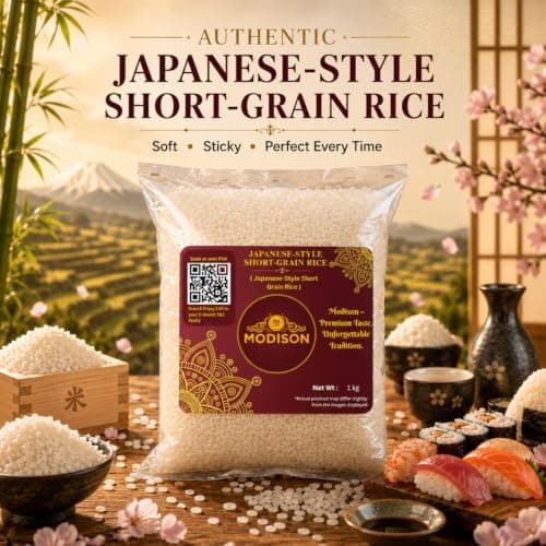 MODISON Japanese Style Short Grain Rice Sushi Rice 1kg thumbnail 4