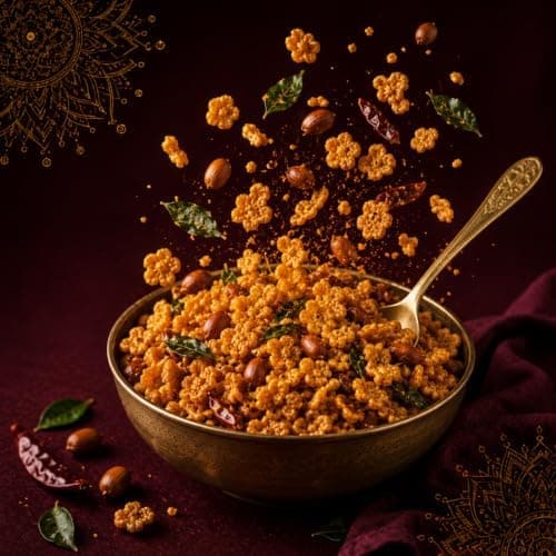MODISON Makka Chevda Indian Namkeen Crispy Corn Flakes 180g thumbnail 5