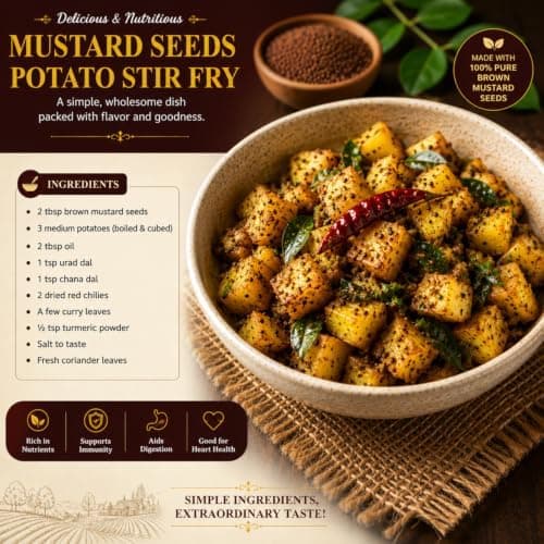 MODISON Mustard Seeds Whole Spice Natural 100g thumbnail 4