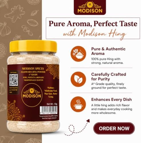 MODISON Asafoetida Hing Powder Indian Spices A Grade 50g thumbnail 2