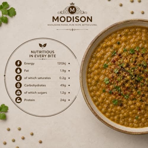 MODISON Green Lentils Whole Pulses High Fibre Protein 2KG thumbnail 5