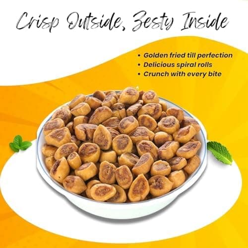 MODISON Poona Bhakarwadi Indian Namkeen Crispy Maharashtrian 360g thumbnail 3