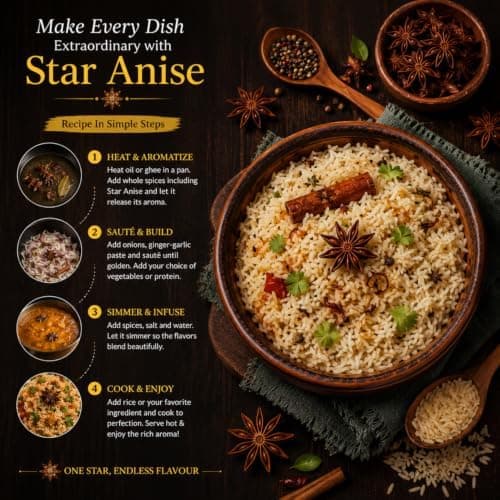 MODISON Star Anise Whole Pods 100g thumbnail 6
