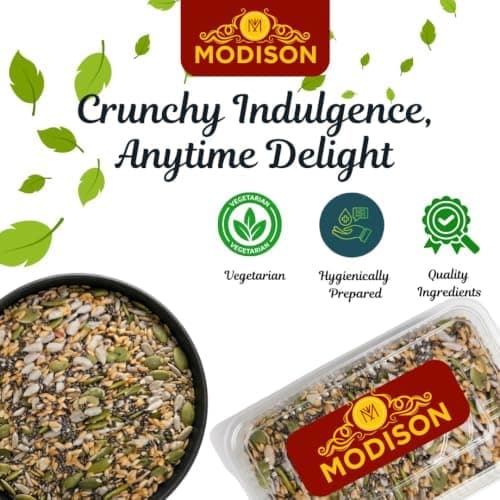 MODISON Mixed Seeds Blend Superfoods Chia Flax Pumpkin Sunflower 250g thumbnail 5