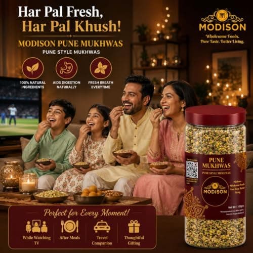 MODISON Pune Mukhwas Indian Mouth Freshener Fennel Coriander 100g thumbnail 6
