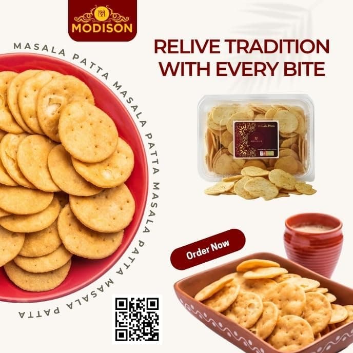 MODISON Masala Patta Potato Wafers Indian Snacks Crispy 180g thumbnail 4