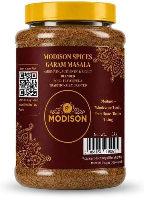 MODISON Garam Masala Powder Indian Spices Traditional 1KG thumbnail 1