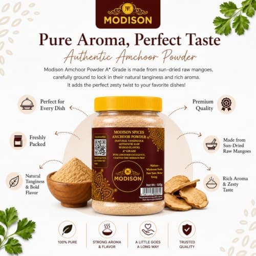 MODISON Amchoor Powder Indian Spices Dry Mango 100g thumbnail 7