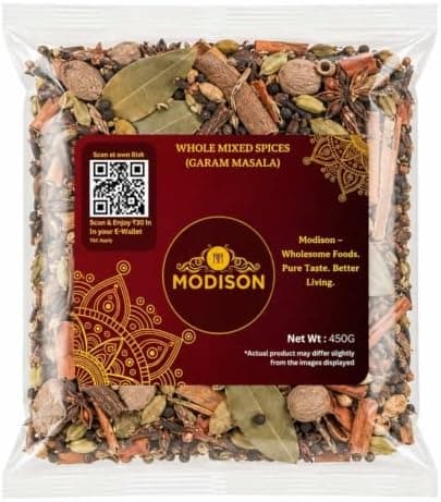 MODISON Whole Garam Masala Mixed Spices Blend 450g thumbnail 1