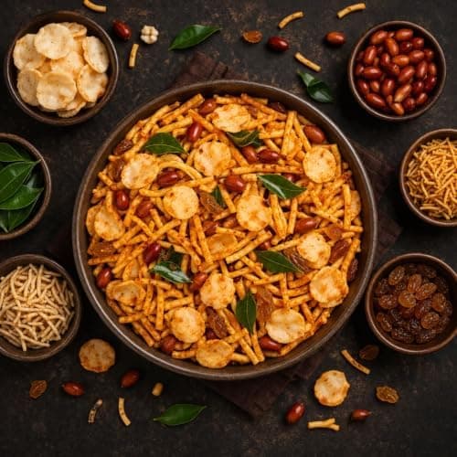 MODISON Chilli Pancham Sago Indian Namkeen Spicy Sabudana 180g thumbnail 5